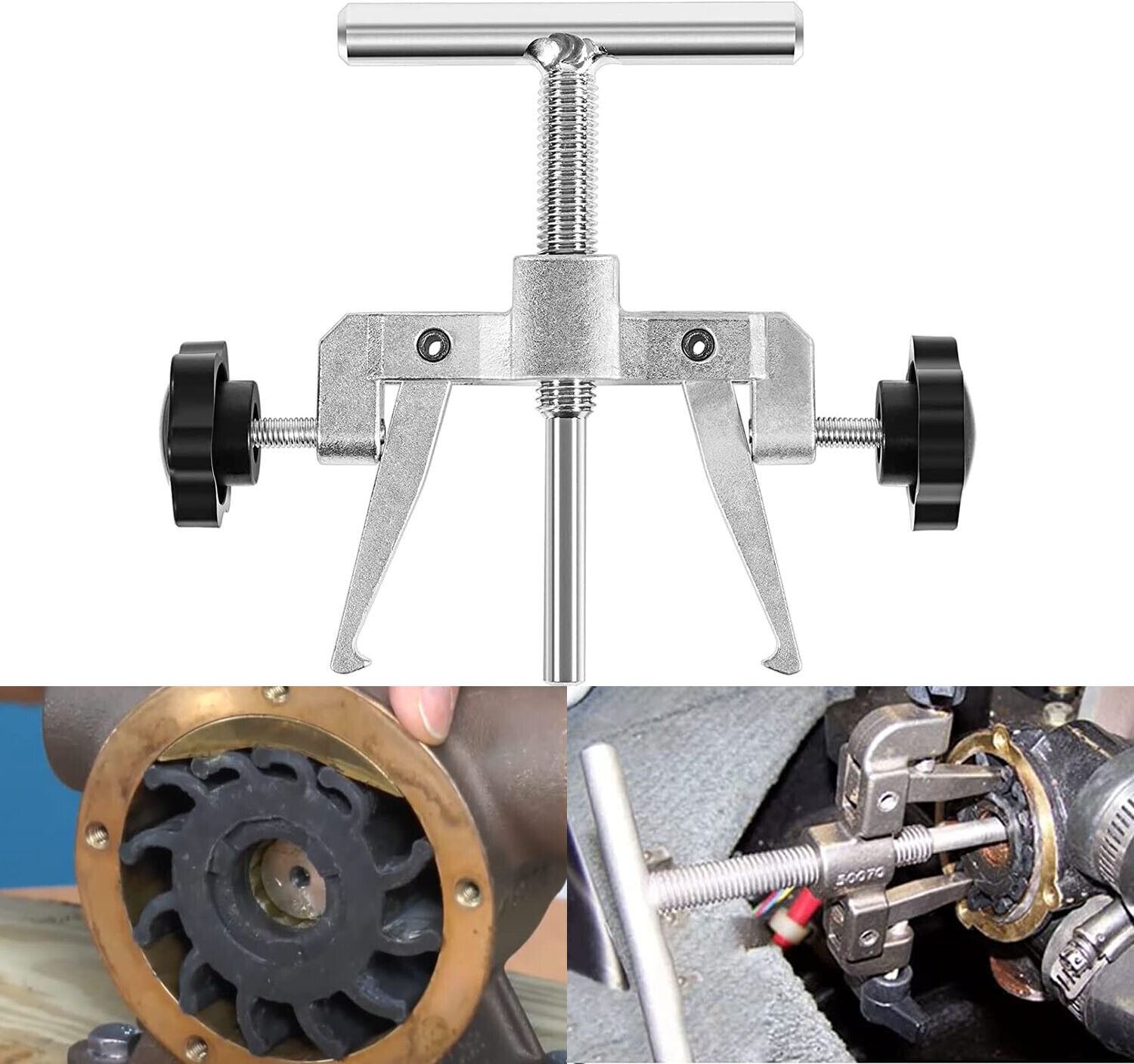 660040-1 Impeller Puller Removal Tool Fit Jabsco Pump Diameter 2-1/4″ to 2-9/16″