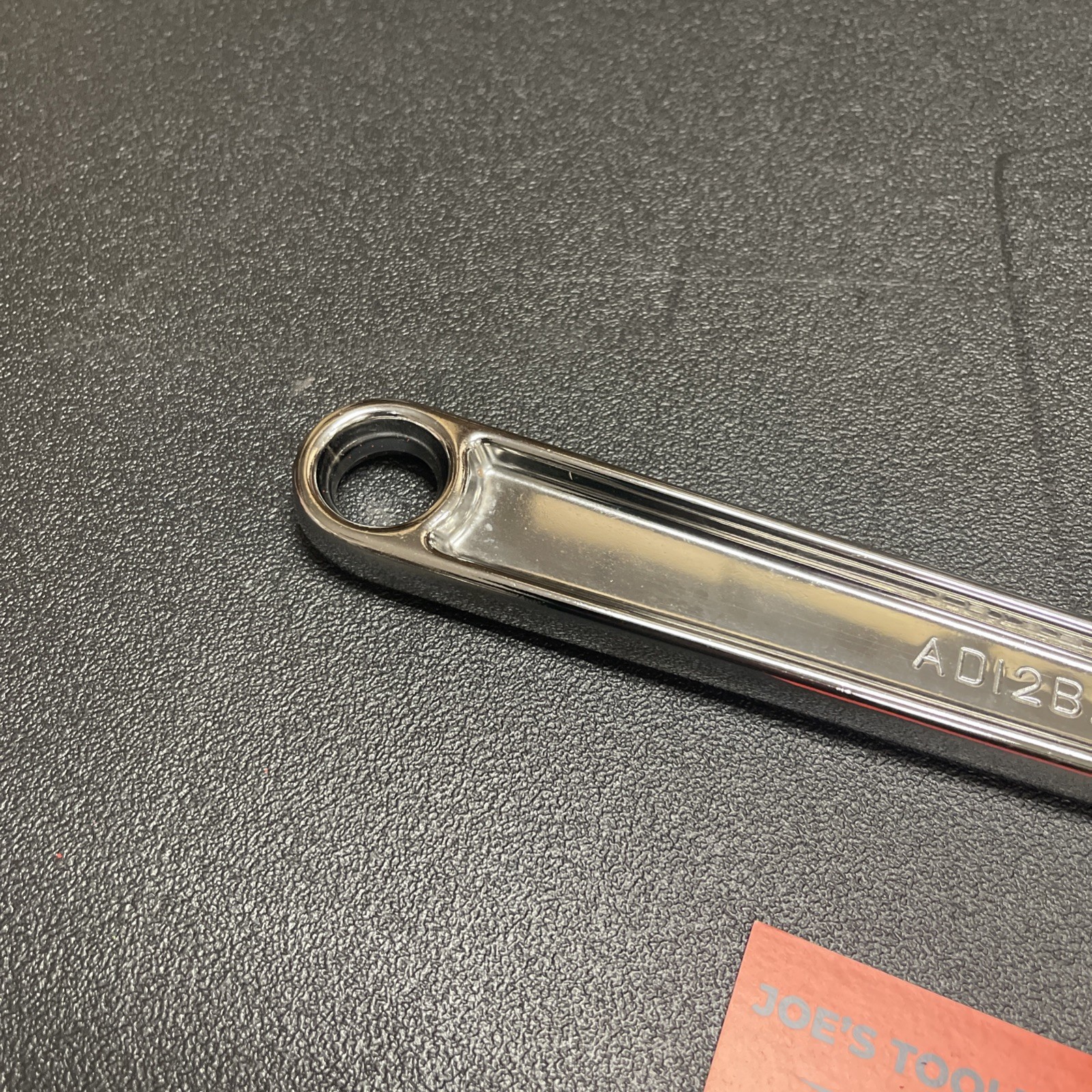 Snap-on Tools NEW 12″ Length Chrome Smooth Jaw Adjustable Wrench AD12BA