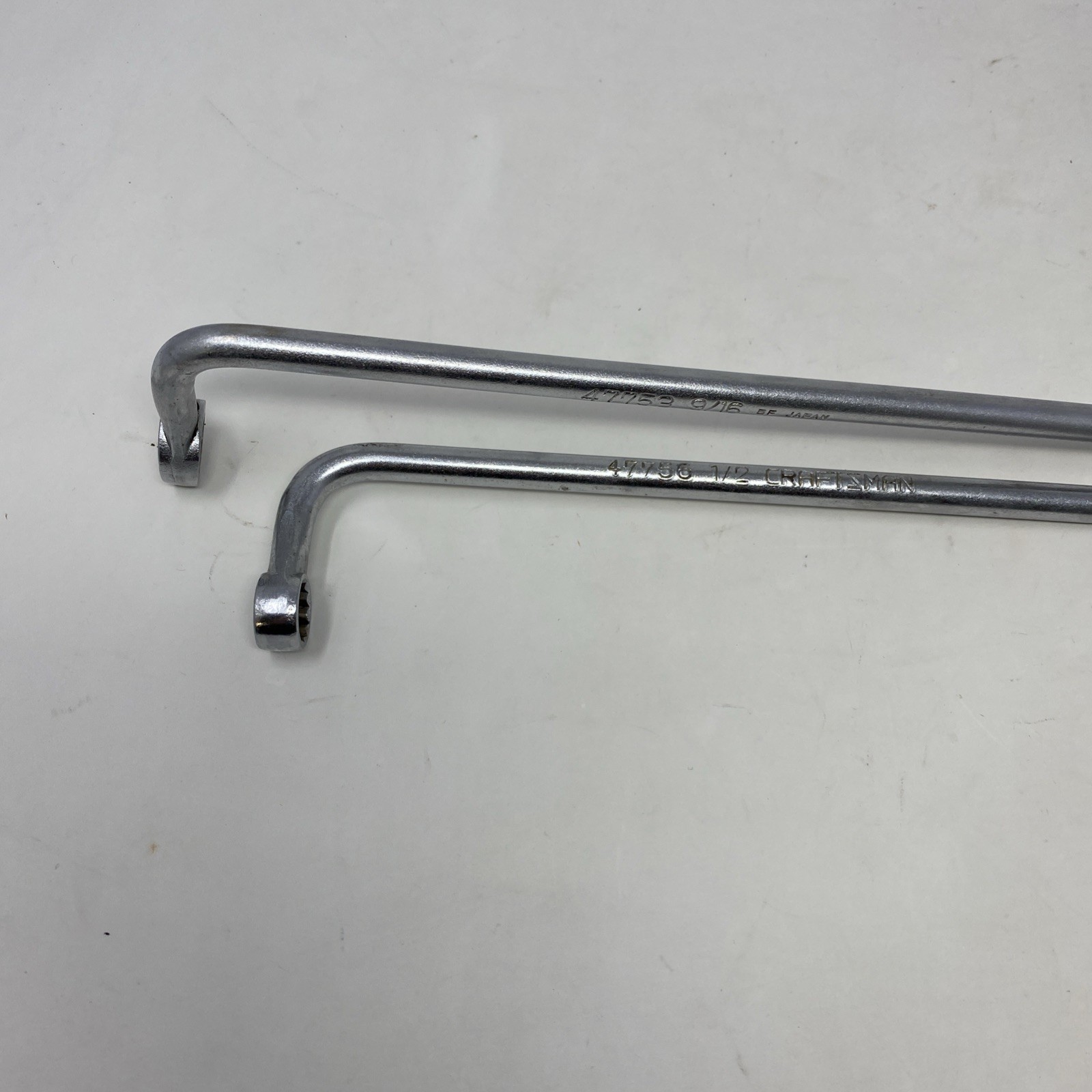 Craftsman 2 Piece 1/2 Inch & 9/16 Inch Distributor Wrench Set BF Japan