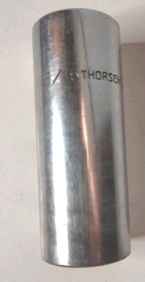 THORSEN 626J 13/16″ 3/8 Drive 12 Point SAE Deep Chrome Socket USA