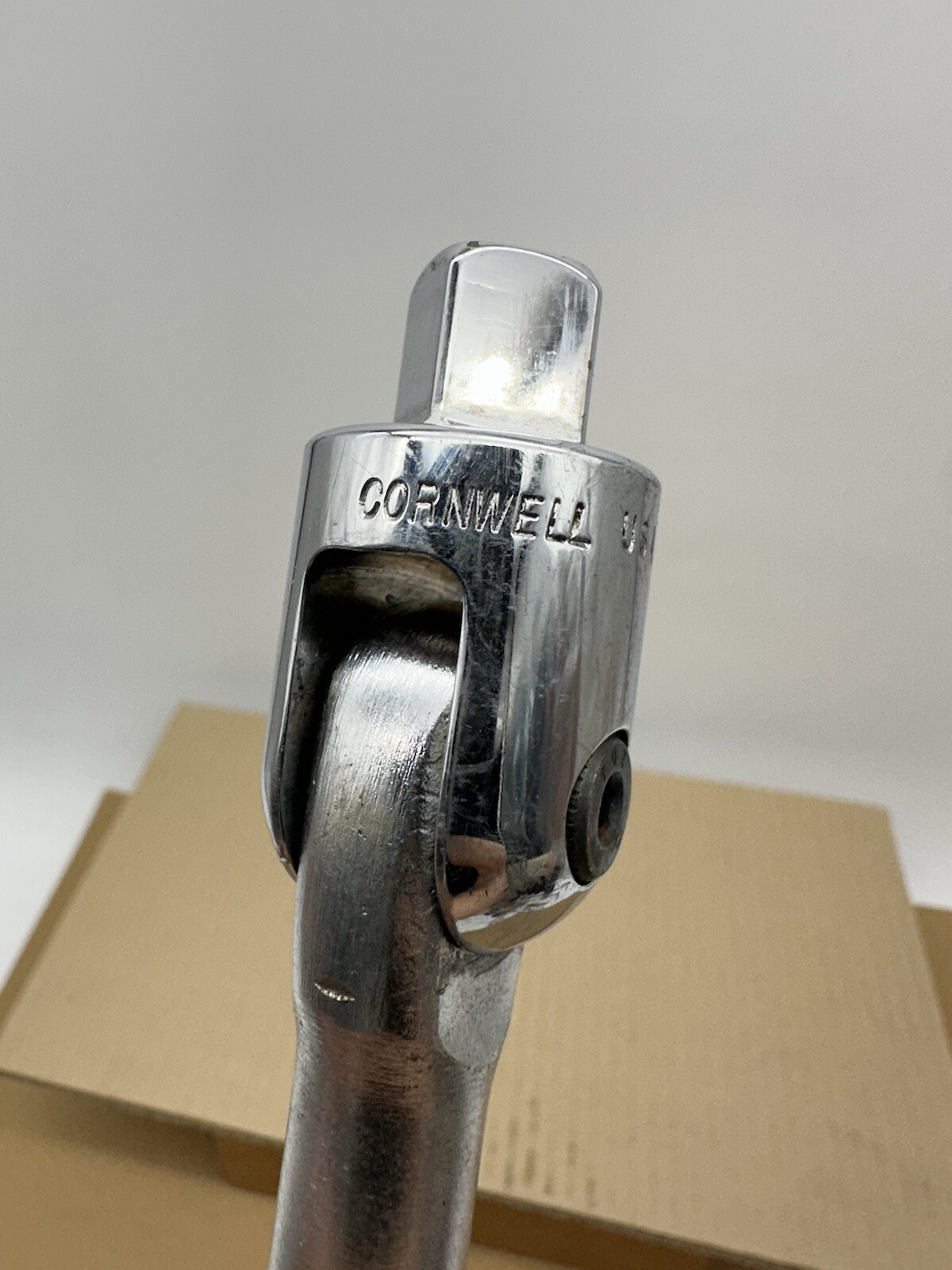 Cornwell Tools USA 1/2” Drive 24” Long Knurled Handle Chrome Breaker Bar HF324
