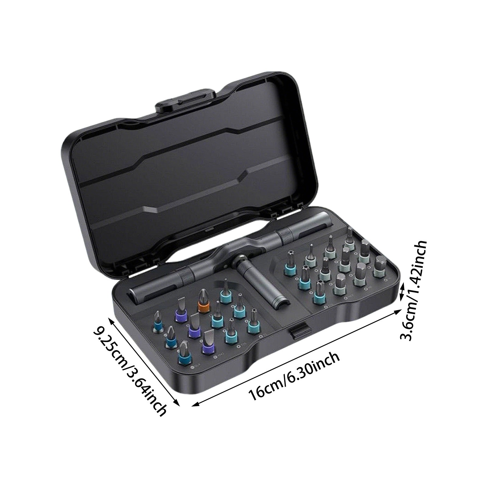 24 In 1 Magnetic Ratcheting Screwdriver Set, Professional Precision Screwdriver
