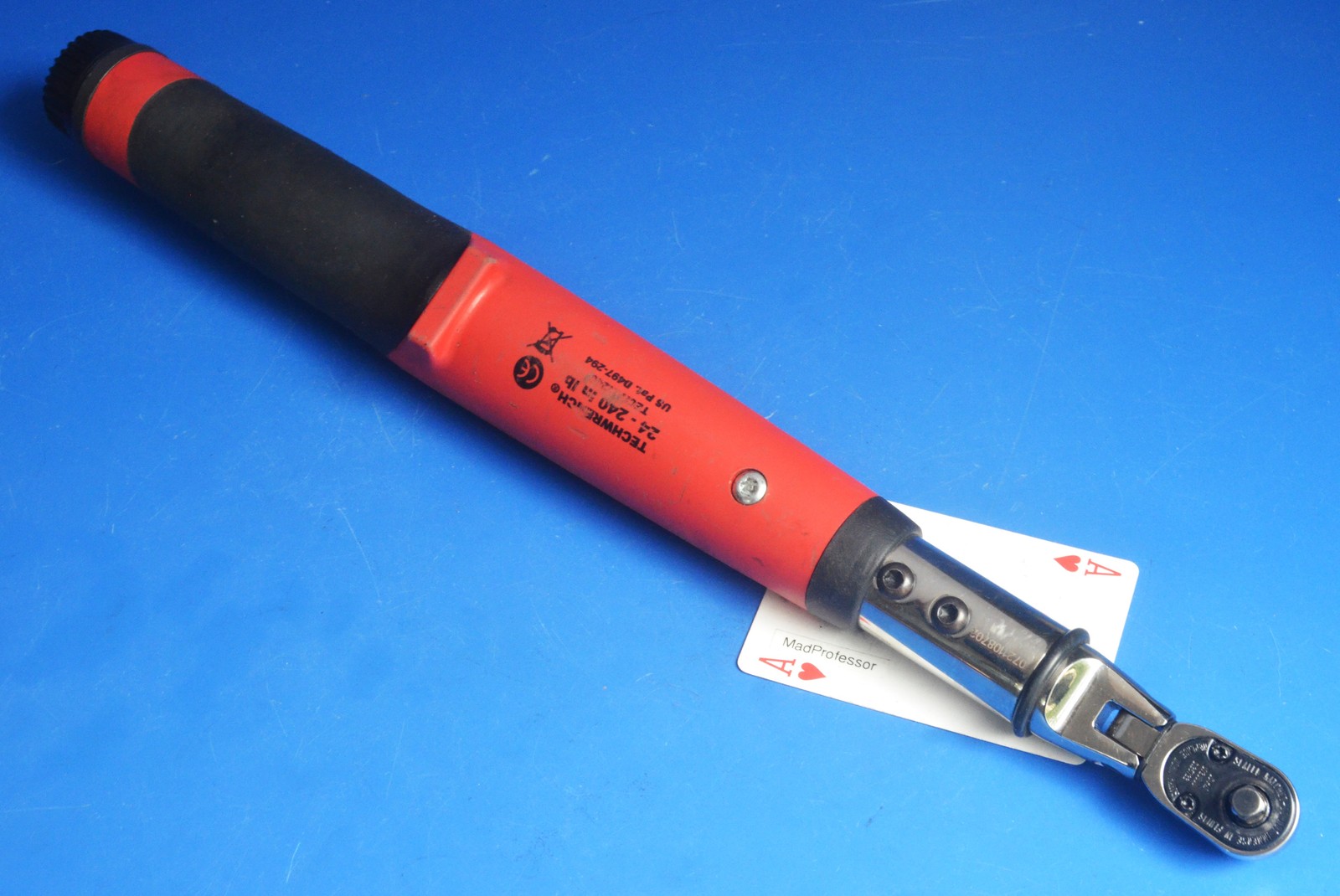 Snap-on tool 1/4″ Drive Techwrench Digital Torque Wrench 2021 24-240 in.lb. Case