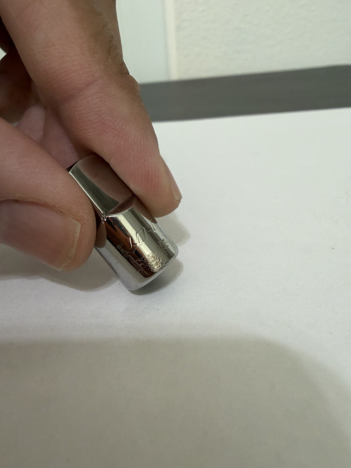 Snap-on TA3 1/4” Internal To 3/8” External Drive Socket Adapter Chrome USA