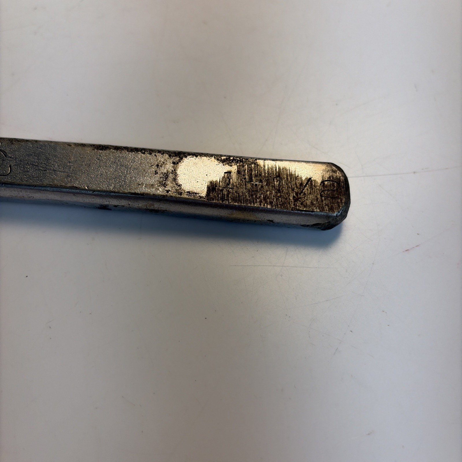 Vintage Mac Tools DA48 1 1/2 Open End Wrench Cut Down Modified USA