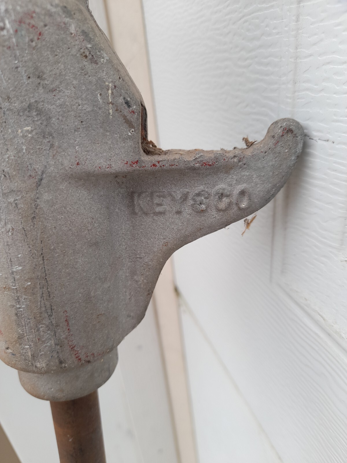 VINTAGE KEYSCO AUTOMOTIVE BODY PANEL PUSH, PULL JACK, MONKEY ON A STICK, K63A