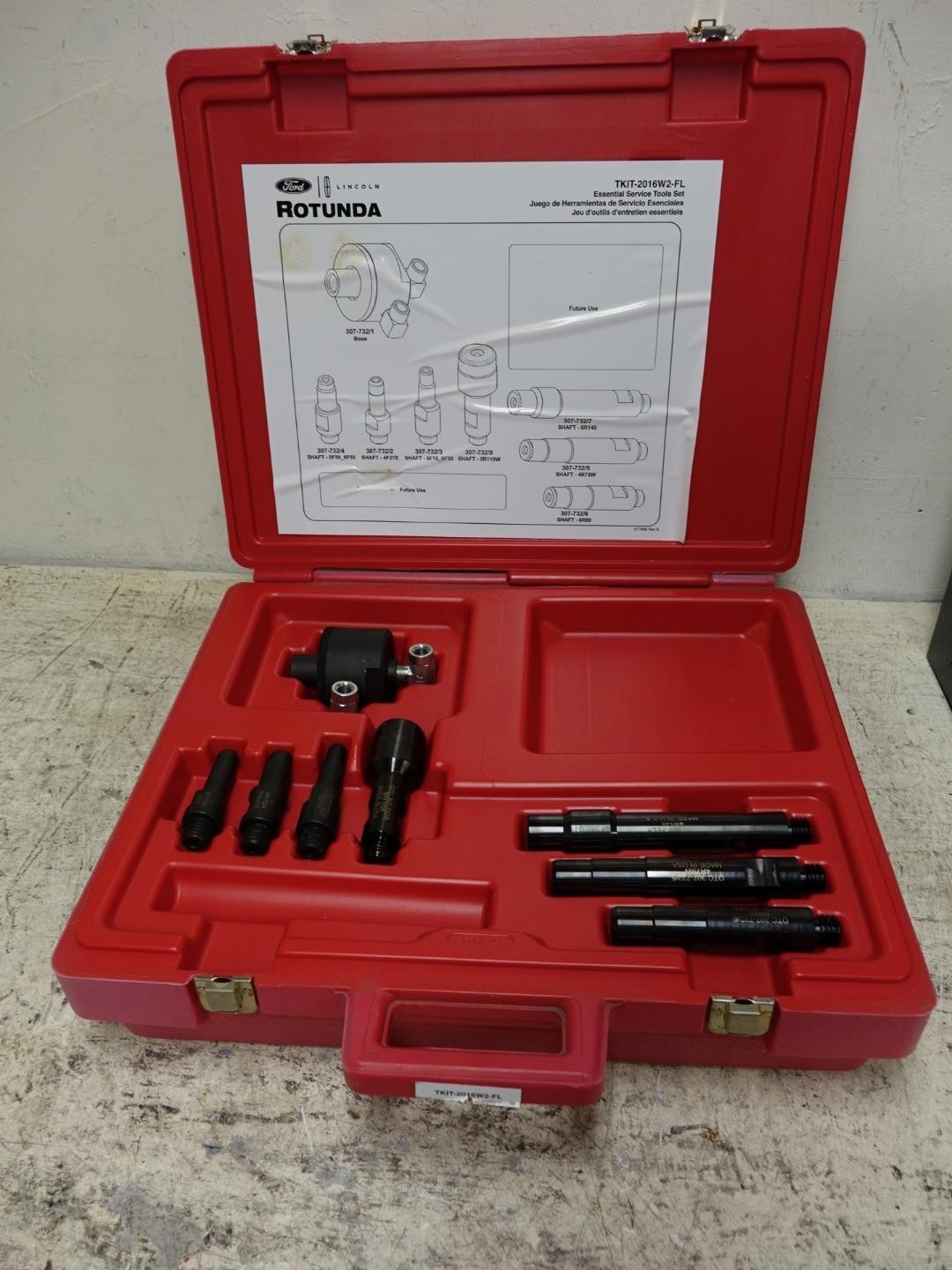 Ford Rotunda TKIT-2016W2-FL Service Tools Torque Converter Flush Kit ~ NEW Open