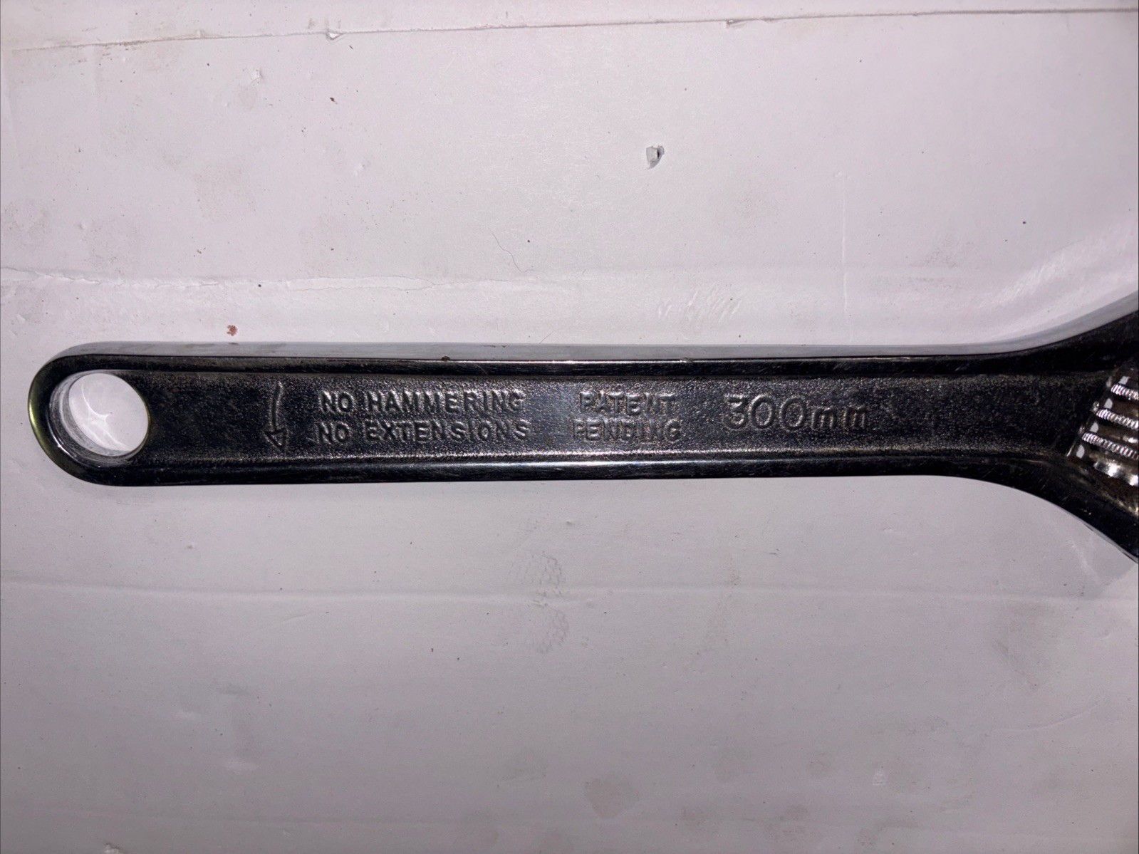 Snap-On AD12 12″ Chrome Adj Wrench USA Hand Tool New Chrome Free Safe Ship
