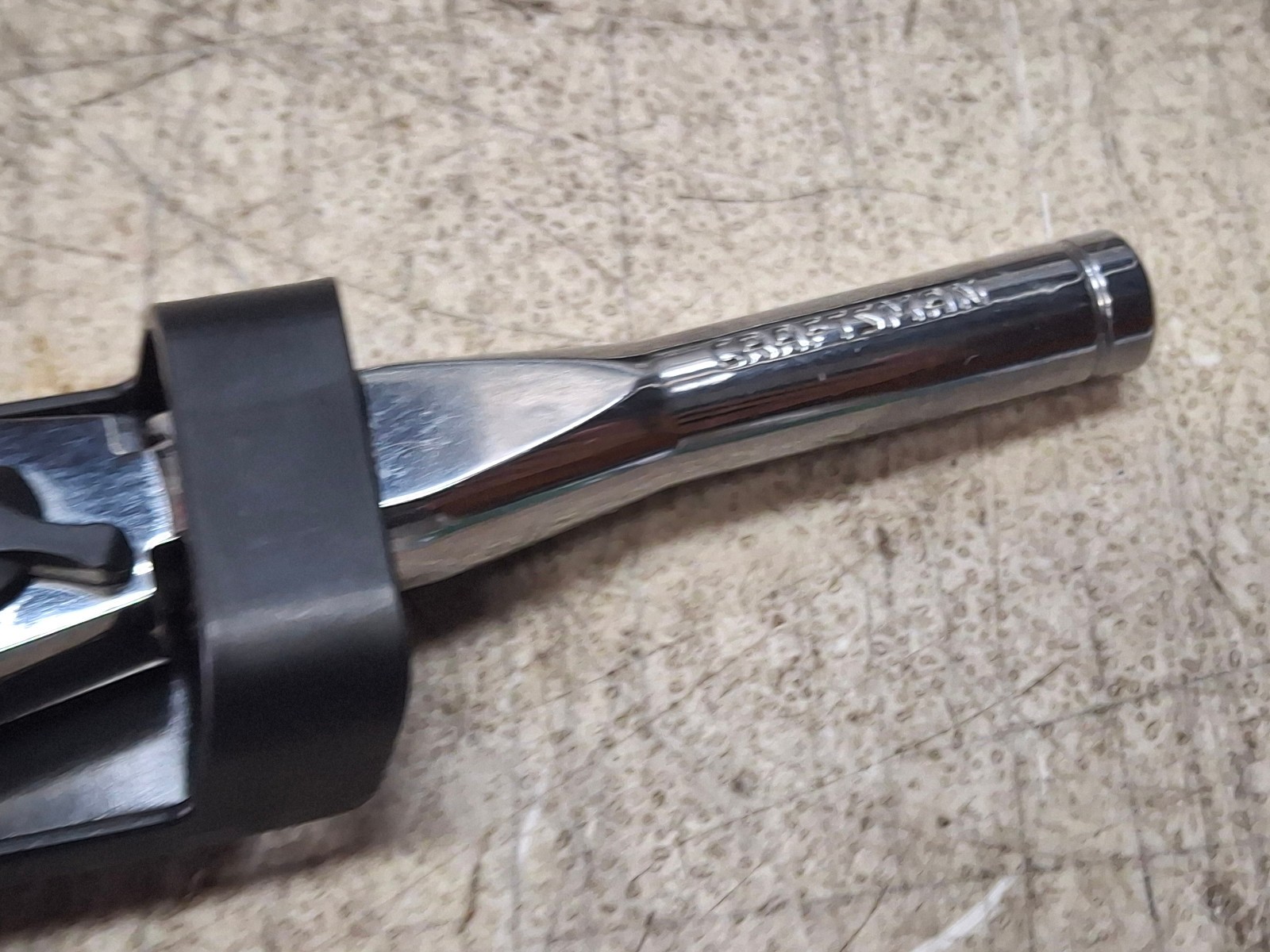 Sears Craftsman USA Nos 3/8” Drive Stubby Flex Head Ratchet 44834 Full Polished