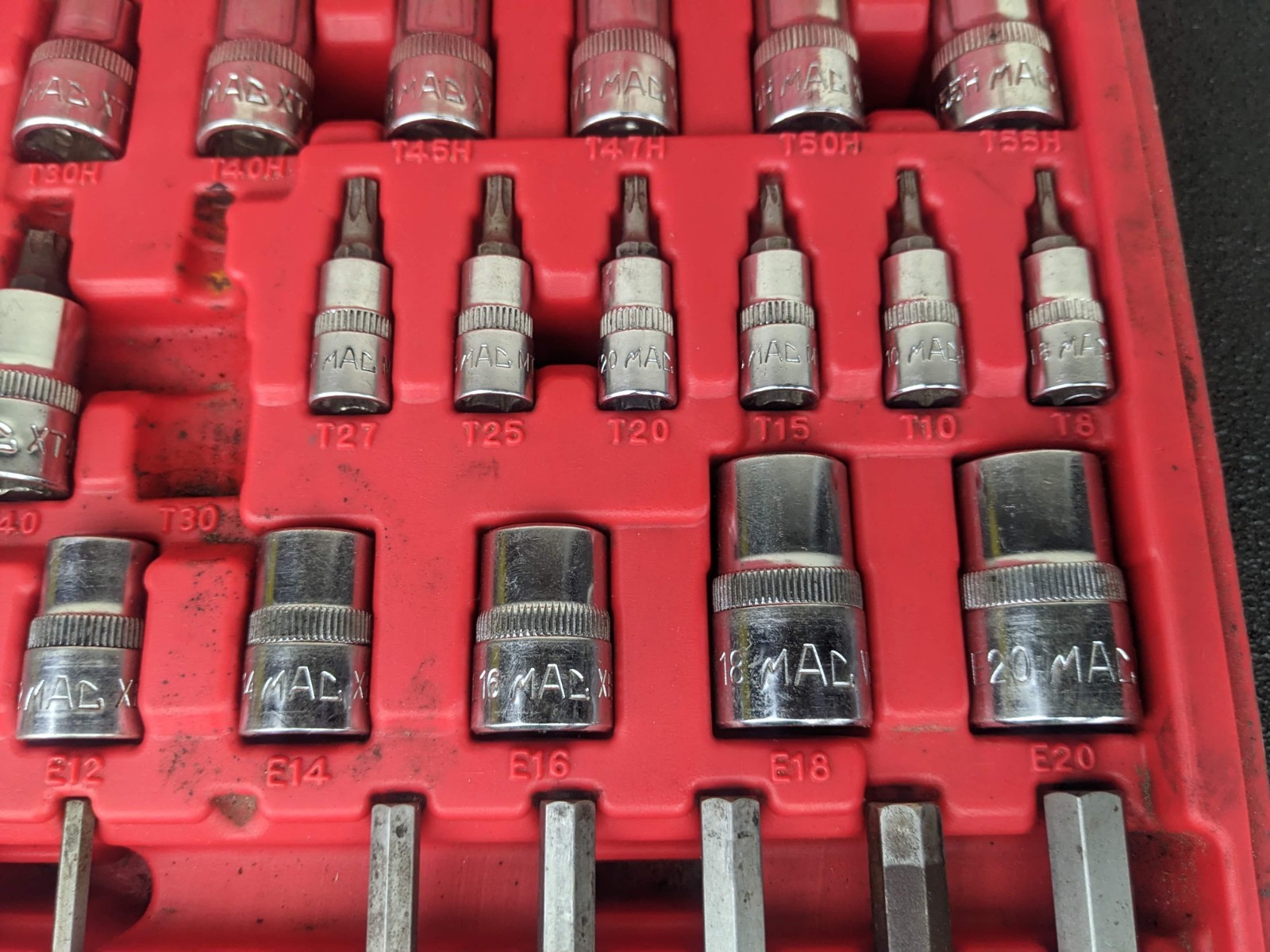 #bj900 MAC Tools SMXVHT50B Master Hex & Star Bit Driver Set
