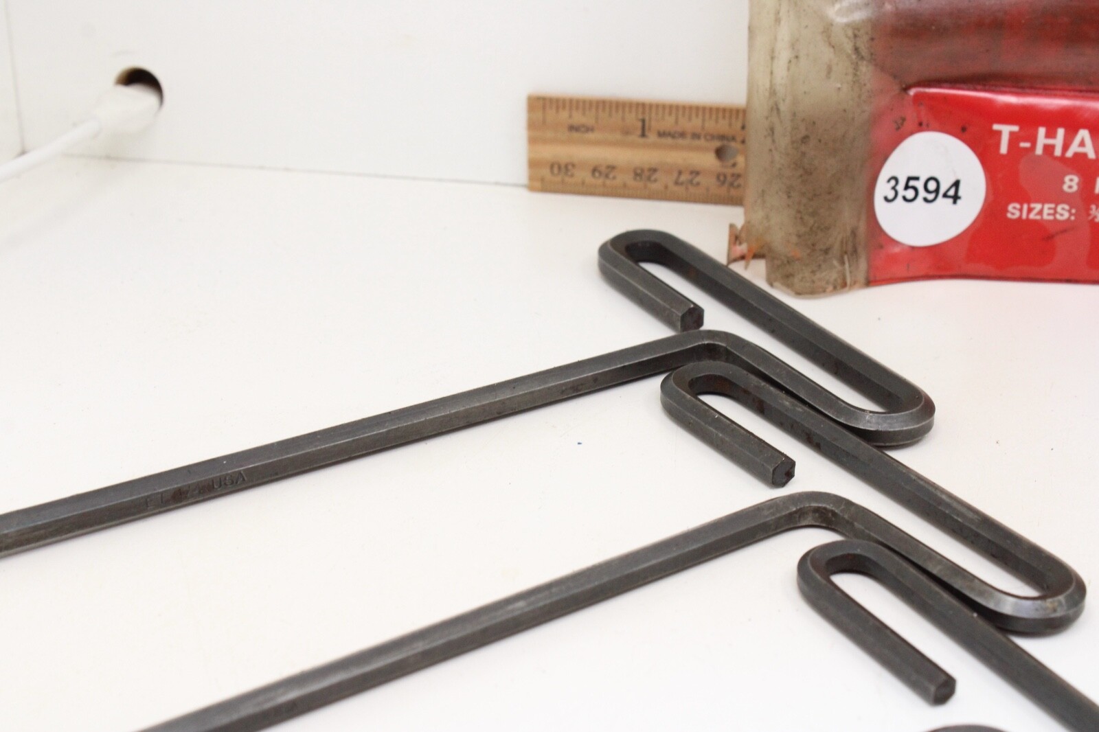Blue Point GAW-1600A 8 Piece T Handle Hex Keys USA
