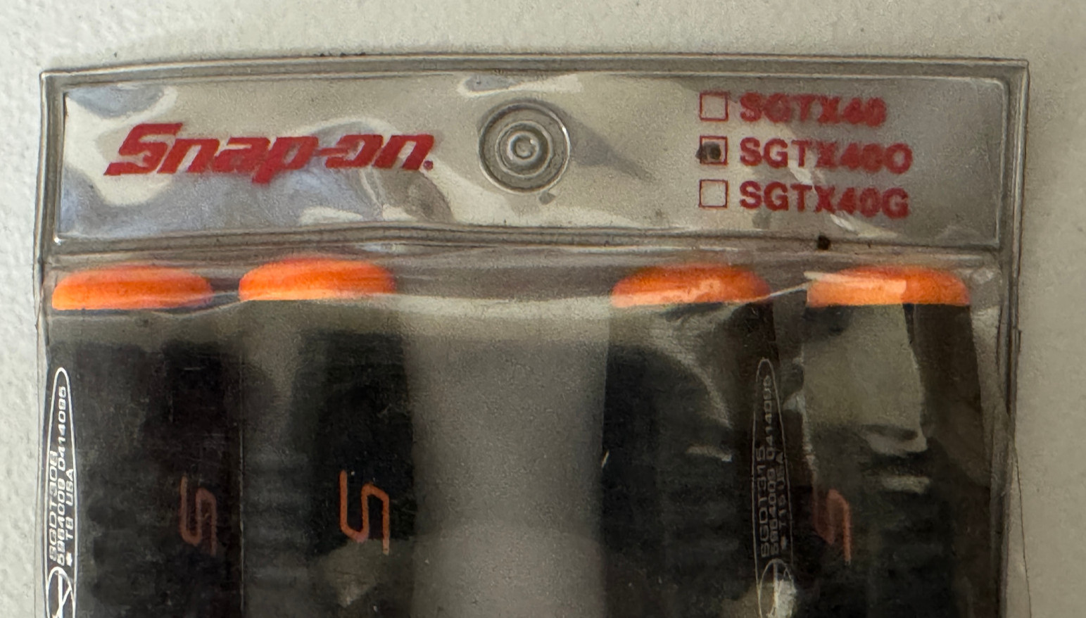 Snap-on SGTX40O Mini TORX® Soft Grip Screwdriver Set T8, T10, T15 & T20 Mint