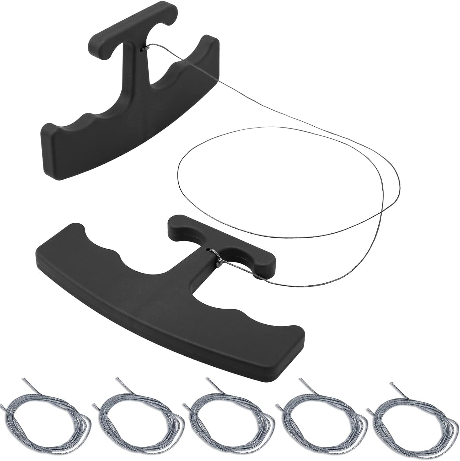 Car Emblem Removal Tool with Lightweight Design and 5PCS PE Cords for Easy Use
