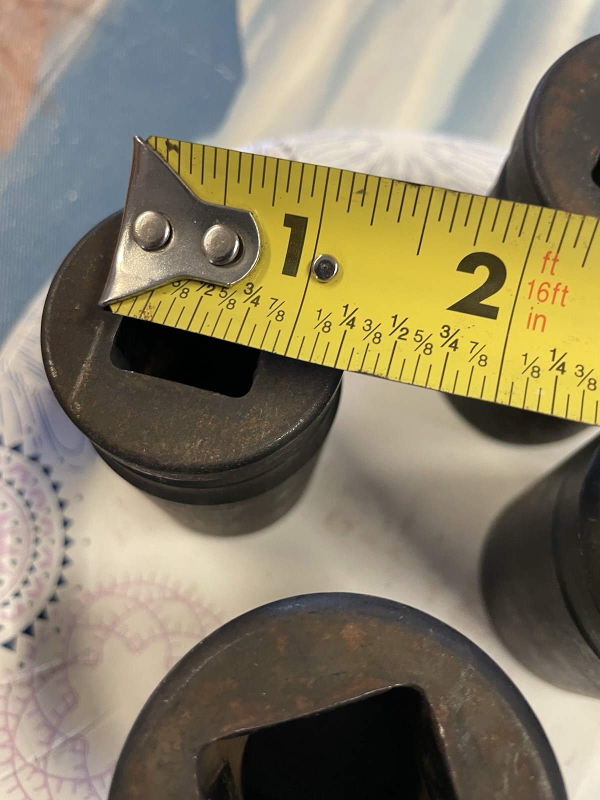 Gp 33mm Socket 1″ Drive 6 Point lot of 4 sockets