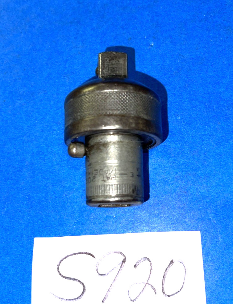 SNAP-ON TOOLS VINTAGE 1/2 DRIVE RATCHETING ADAPTOR 1944 INCLUDES SHIPED IN US