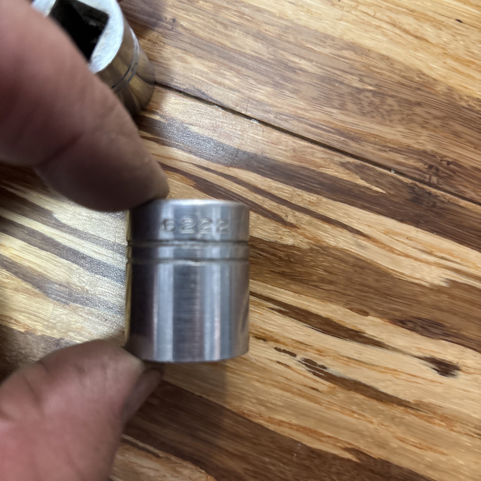 Two Vintage 3/8” Drive Indestro Sockets 1/2” And 11/16”