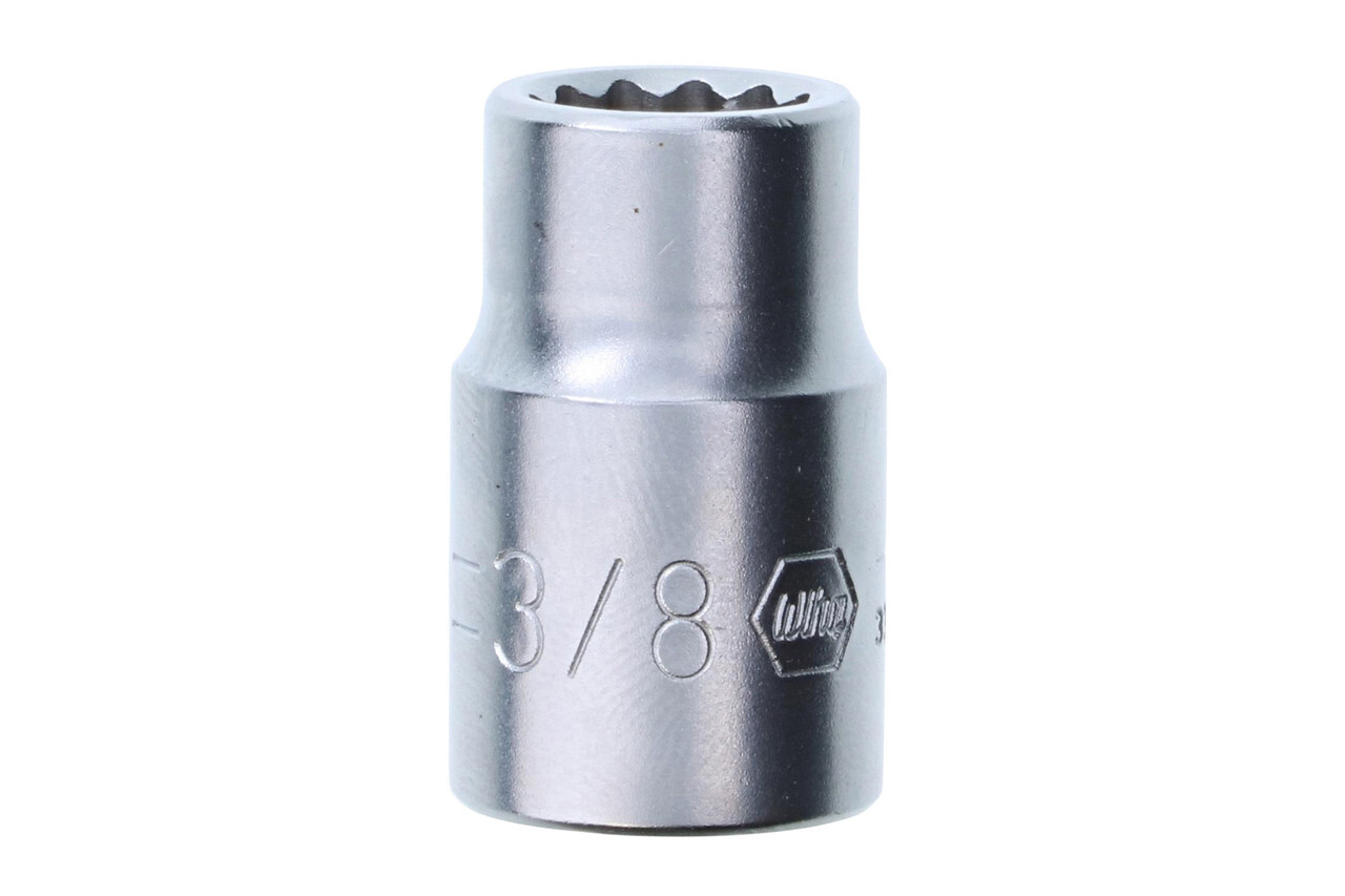 Wiha 33712 12 Point – 3/8 Inch Drive Socket – 3/8″