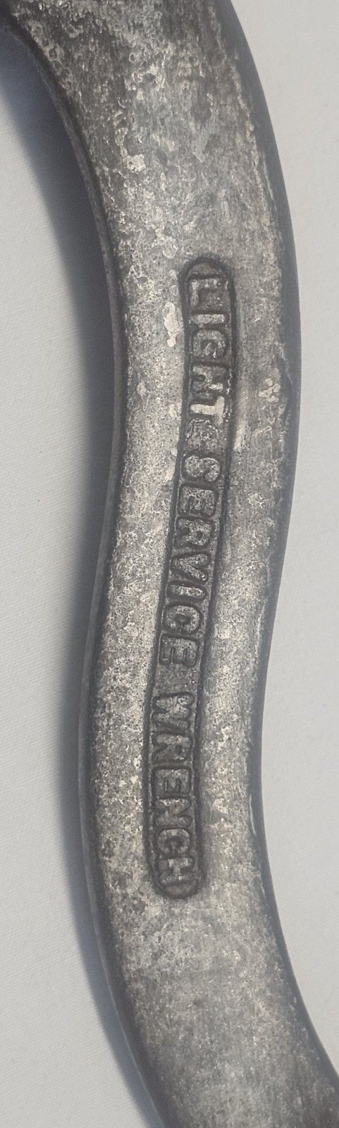 Antique JH Williams & Co #683 Light Service Wrench 10″L Offset Tool 1/2″ & 7/16″