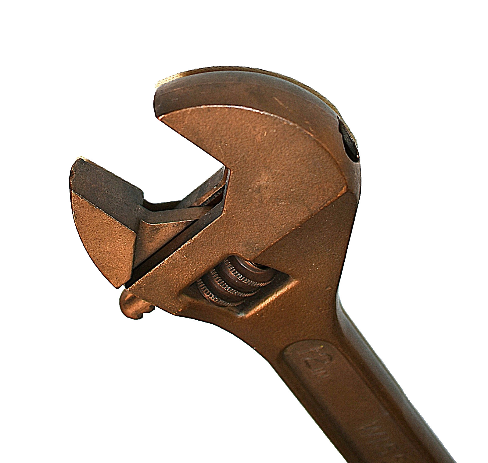 Berylco USA 12″ Adjustable Wrench W155 Beryllium Copper Non Magnetic / Sparking