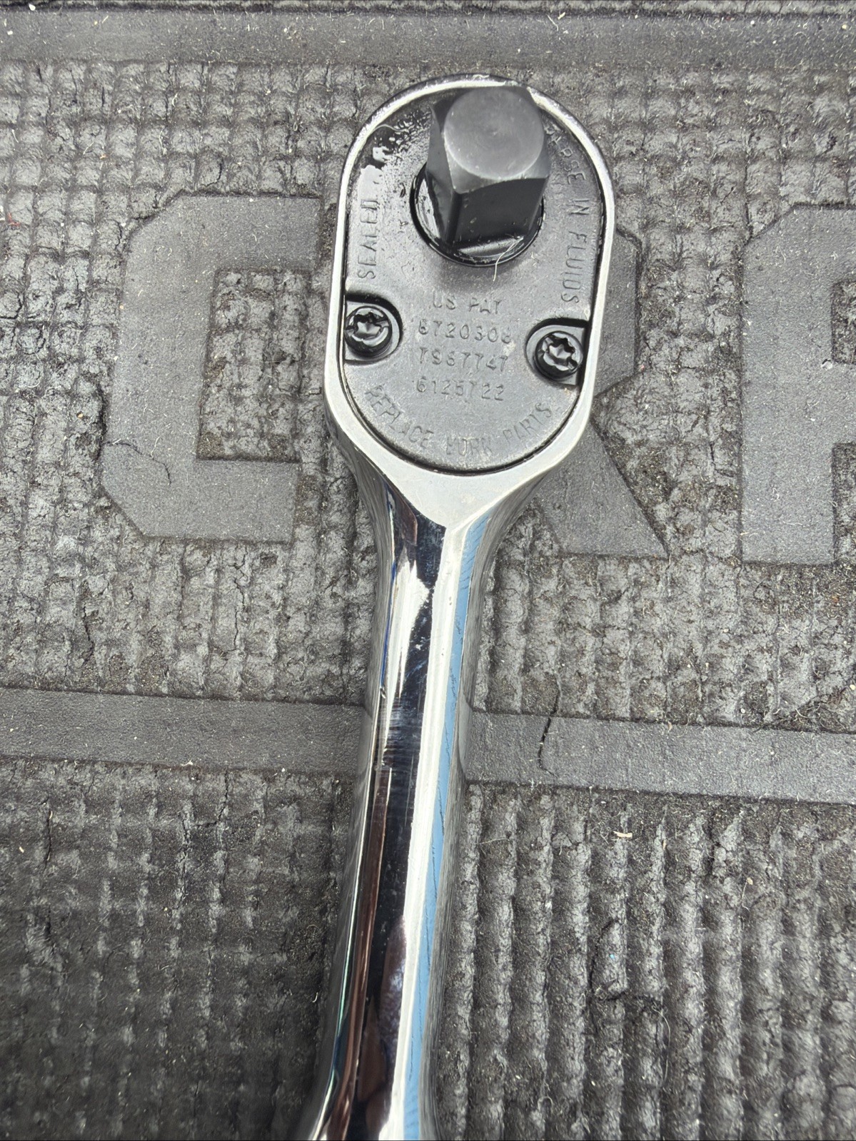 *BRAND NEW* Snap On F80 Dual 80 3/8″ Chrome Ratchet 7.5” Long USA Nos Snapon
