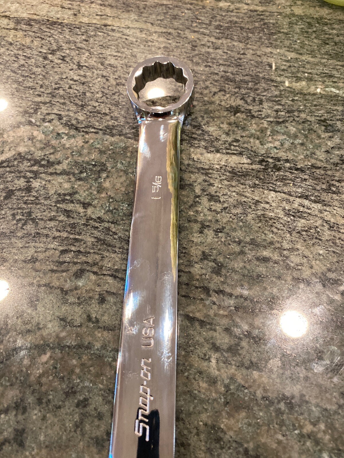 Snap-on soex42 1-5/16″ sae flank drive plus chrome combination wrench