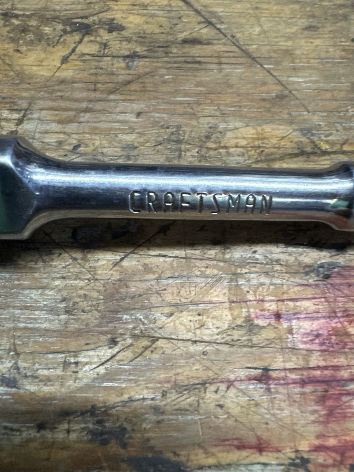 Vintage Craftsman 3/8″ Drive Ratchet Stubby Flex Head Compact Tight Space Short