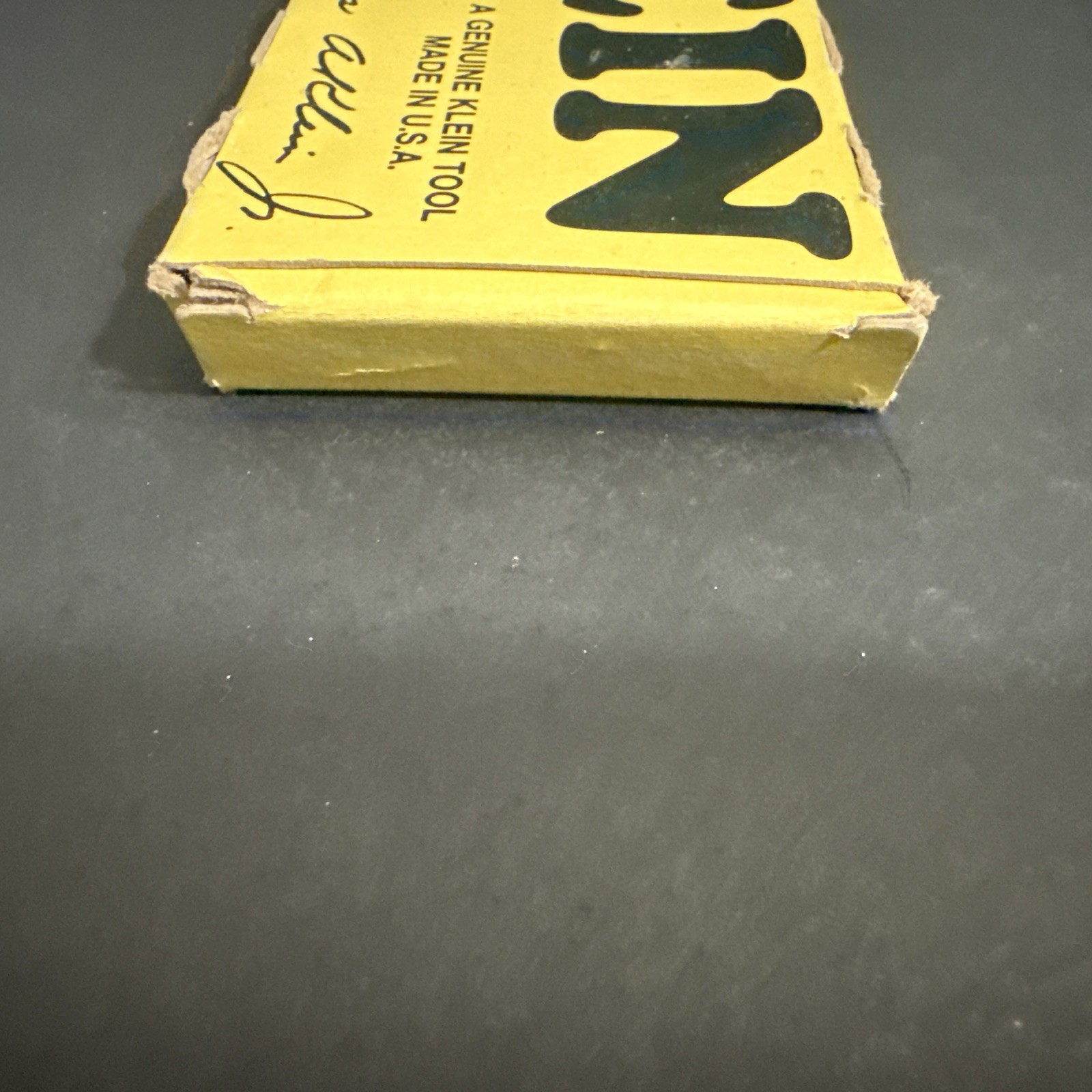 NOS VINTAGE KLEIN TOOLS NEEDLE NOSE PLIERS D203-5C 5-1/2” ORIGINAL BOX NOS