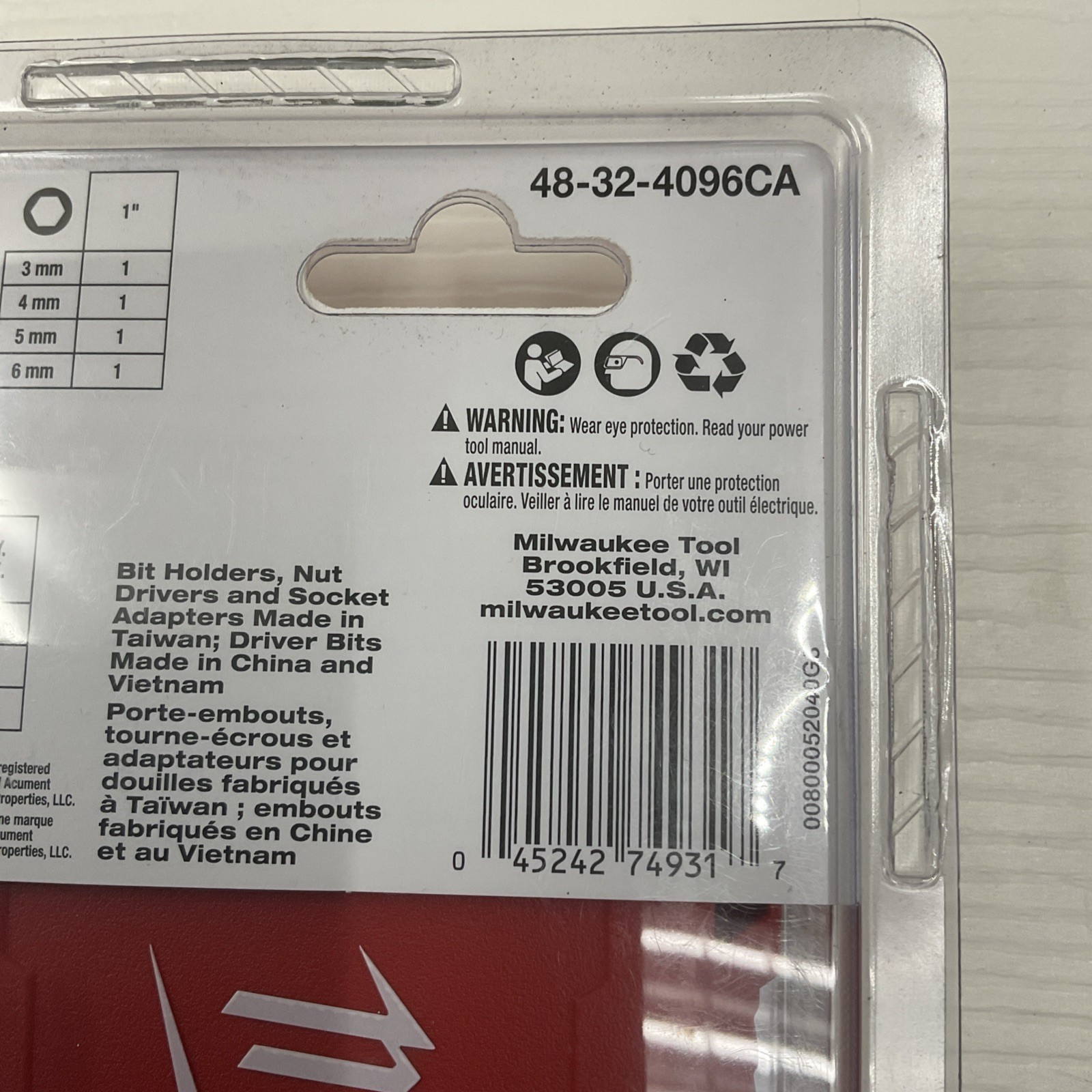 Milwaukee Tool SHOCKWAVE Impact Duty Driver Bit Set – 55PC