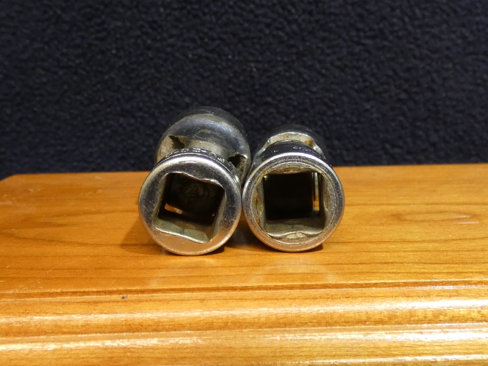 Snap On FVU16 1/2″, FU20A 5/8″ Swivel Sockets 3/8 Drive 12 Pt USA #BH