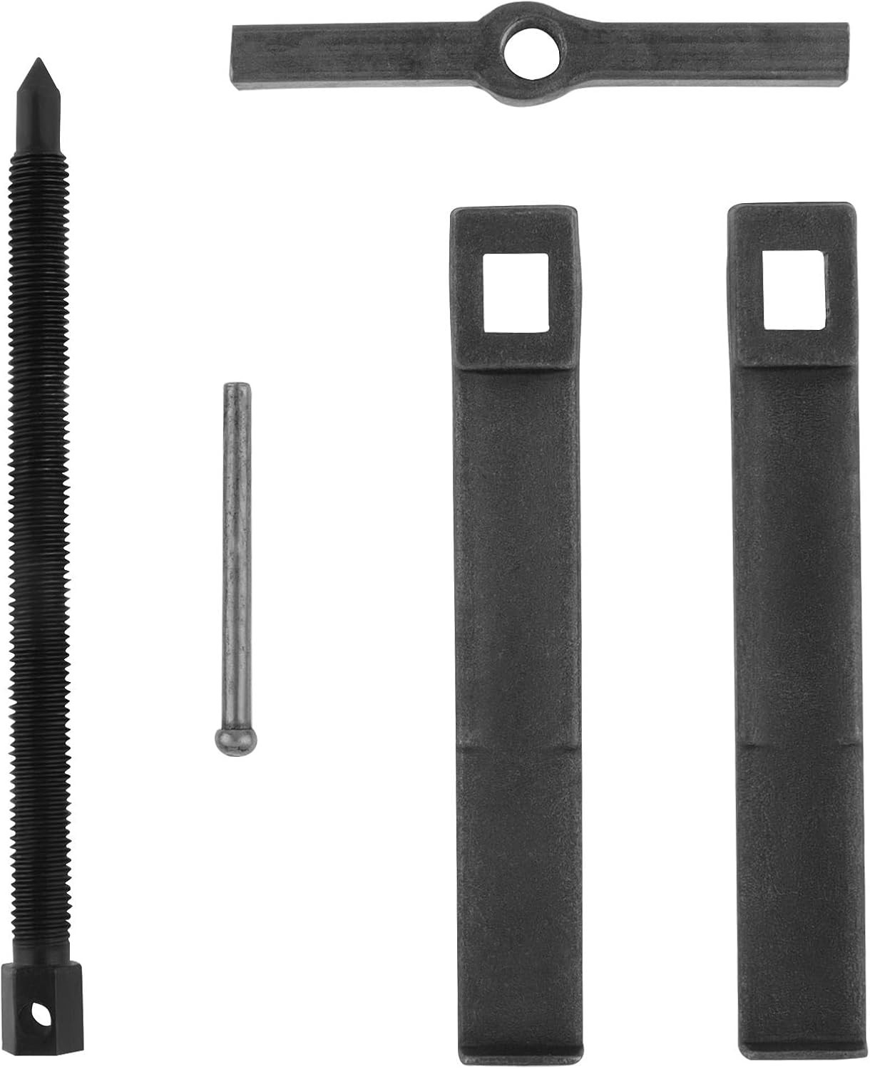 4 Pcs 2 Jaw Gear Puller Set 3/4/6/8 Inch – Heavy Duty Carbon Steel Reversible..,