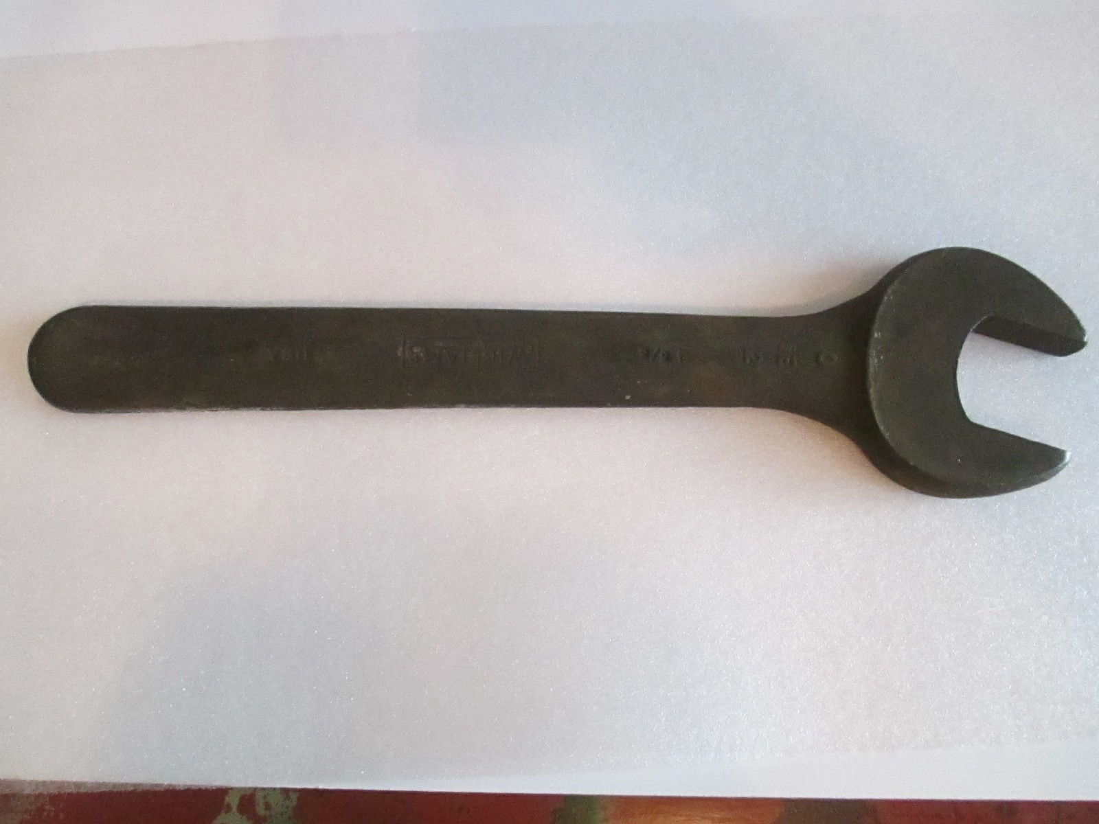 Vintage Williams 1-5/8” Open end railroad Machinist Wrench Made in USA C86