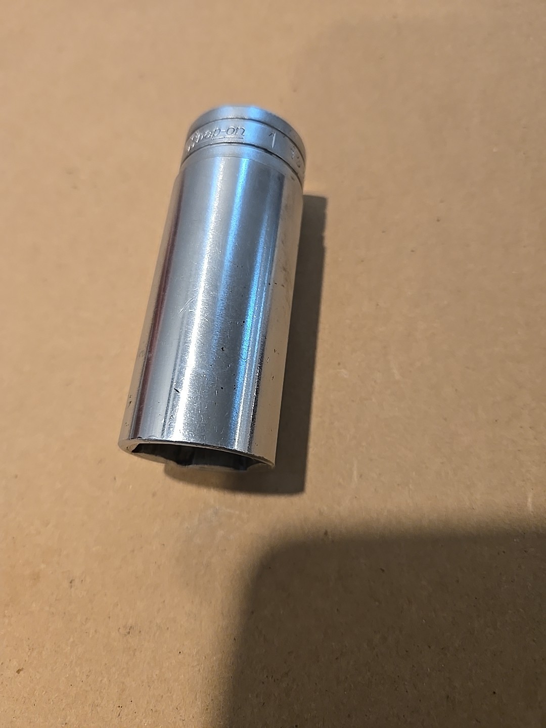 Snap On 1/2″ Drive 1″ 6PT SAE Deep Chrome Socket USA TS321