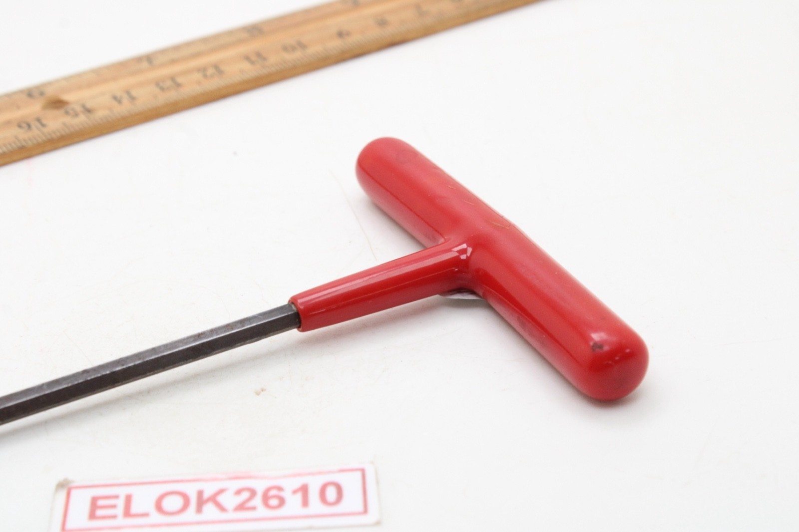 Mac Tools 4mm Metric T-Handle Hex Key Red Handle USA