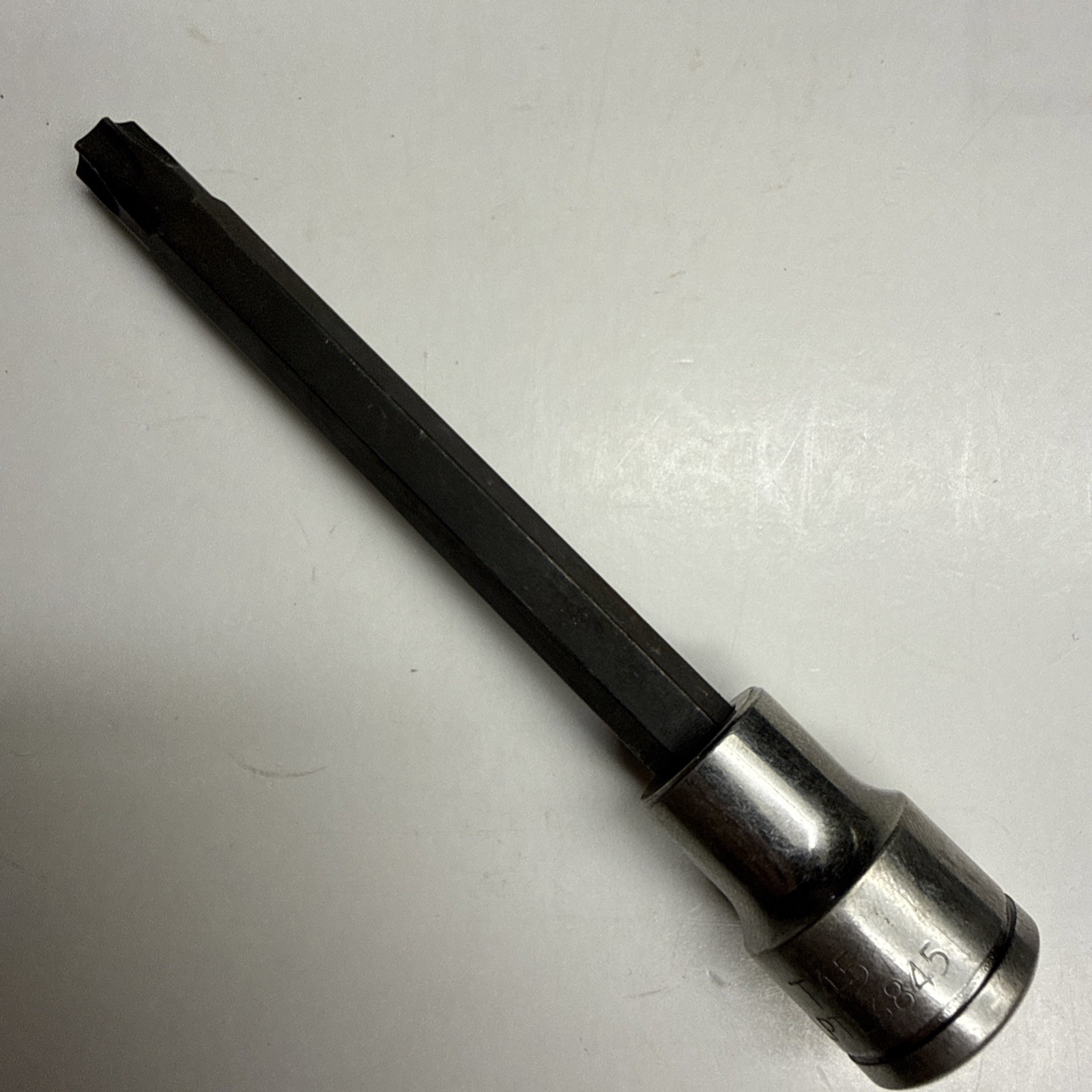 Blue Point Tools BLPTL3845 T45 TORX Long Hex Bit Socket Driver 3/8″ Drive