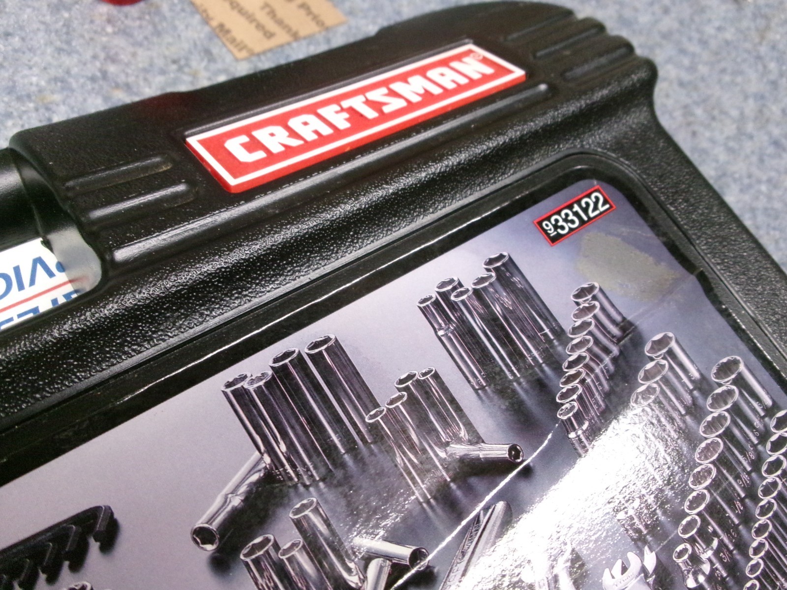 Craftsman USA 122 Piece Mechanic Tool Set with Case No 33122 Nice!