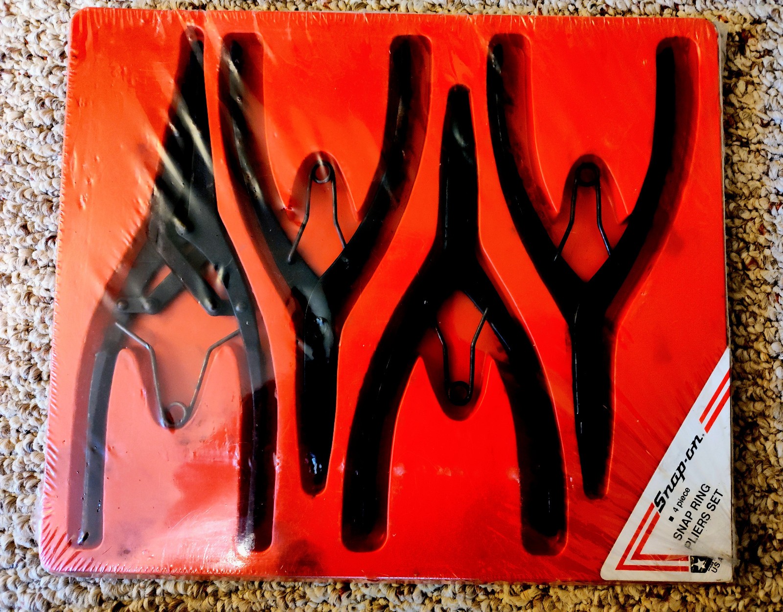 Snap-On 4 Piece Snap Ring Pliers Set SRP400A PRICE REDUCTION!