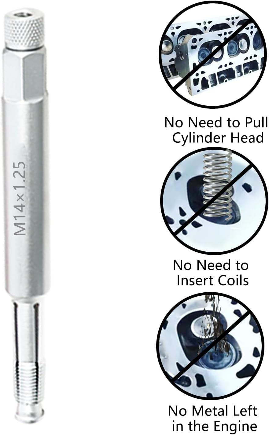 14mm Back Tap Spark Plug Thread Repair Tool M14x1.25 Chase M14