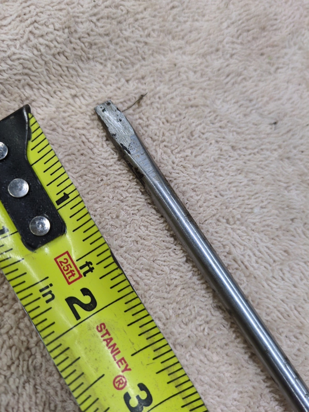 2- Snap-On Flat Slotted Screwdriver SSD4100 13.5 Inch Long & SSD4 7.5 Inch Long