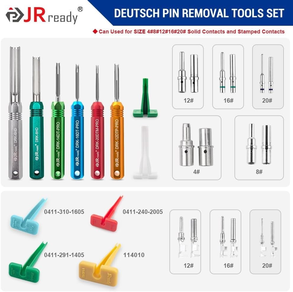 ST5257-PRO Deutsch Terminal Removal Kit – 4-20# Pin Release Tool