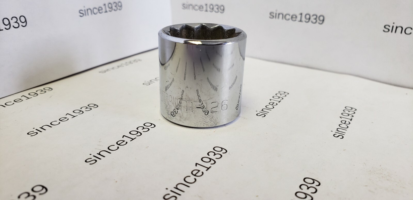 13/16″ STANDARD CHROME SOCKET 3/8″-DRIVE, 12-POINT, 11-126 ARMSTRONG TOOL