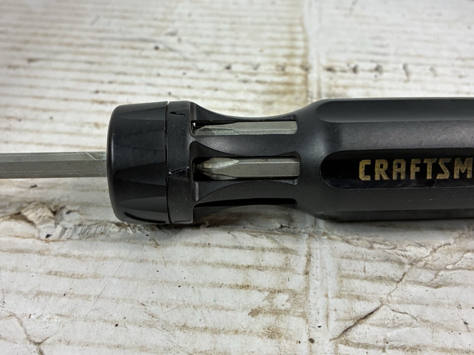 Vintage Craftsman All-in-One Screwdriver 41748 with 3 Phillips and 3 Flat Nice
