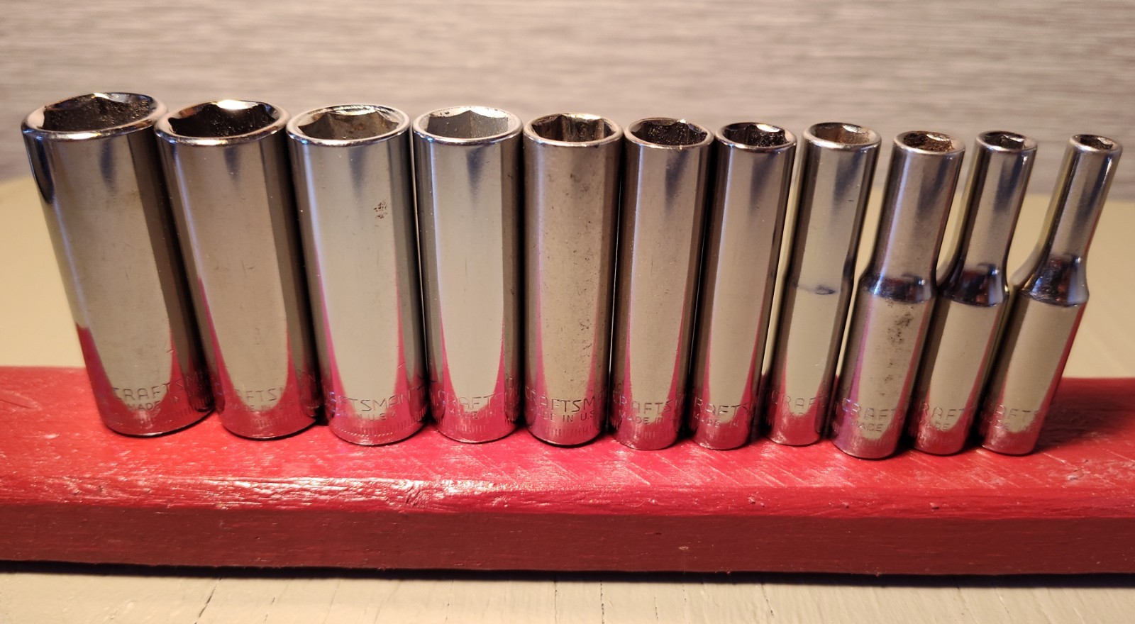 🇺🇲 CRAFTSMAN 24 pc 1/4″ Drive Socket, Extension Set : MM & SAE, Great Set