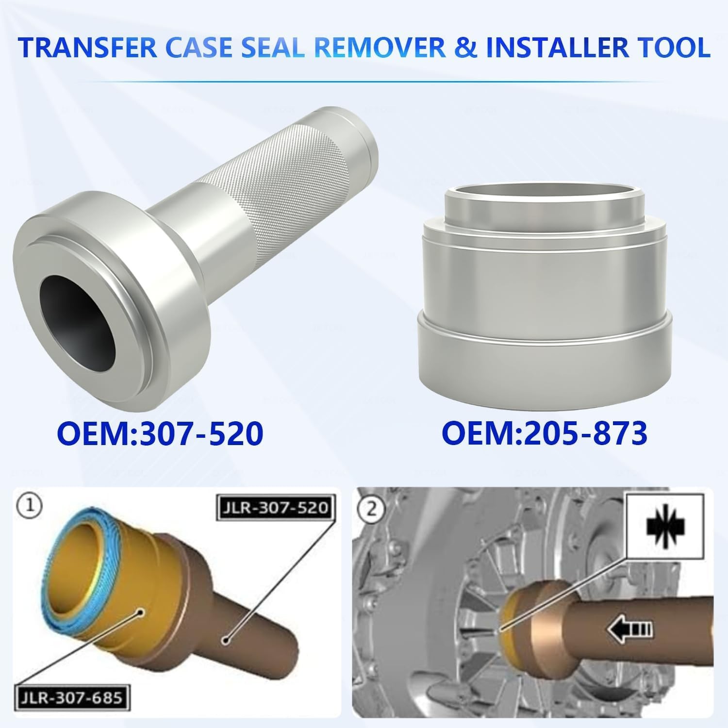 ZKTOOL Transmission Oil Seal Removal Tool for Land Rover Jaguar