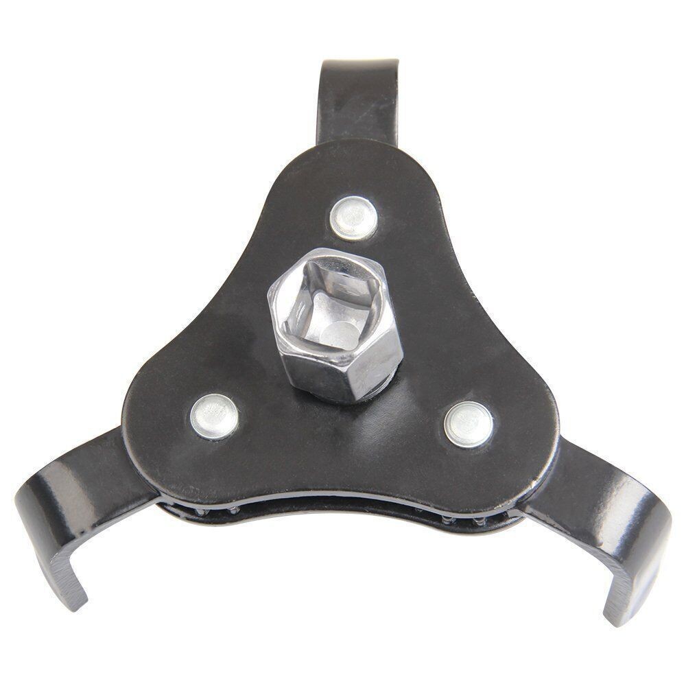 Universal 2 Way 3 Jaw Oil Filter Wrench Removal Tool Fully Adjustable Heavy Duty