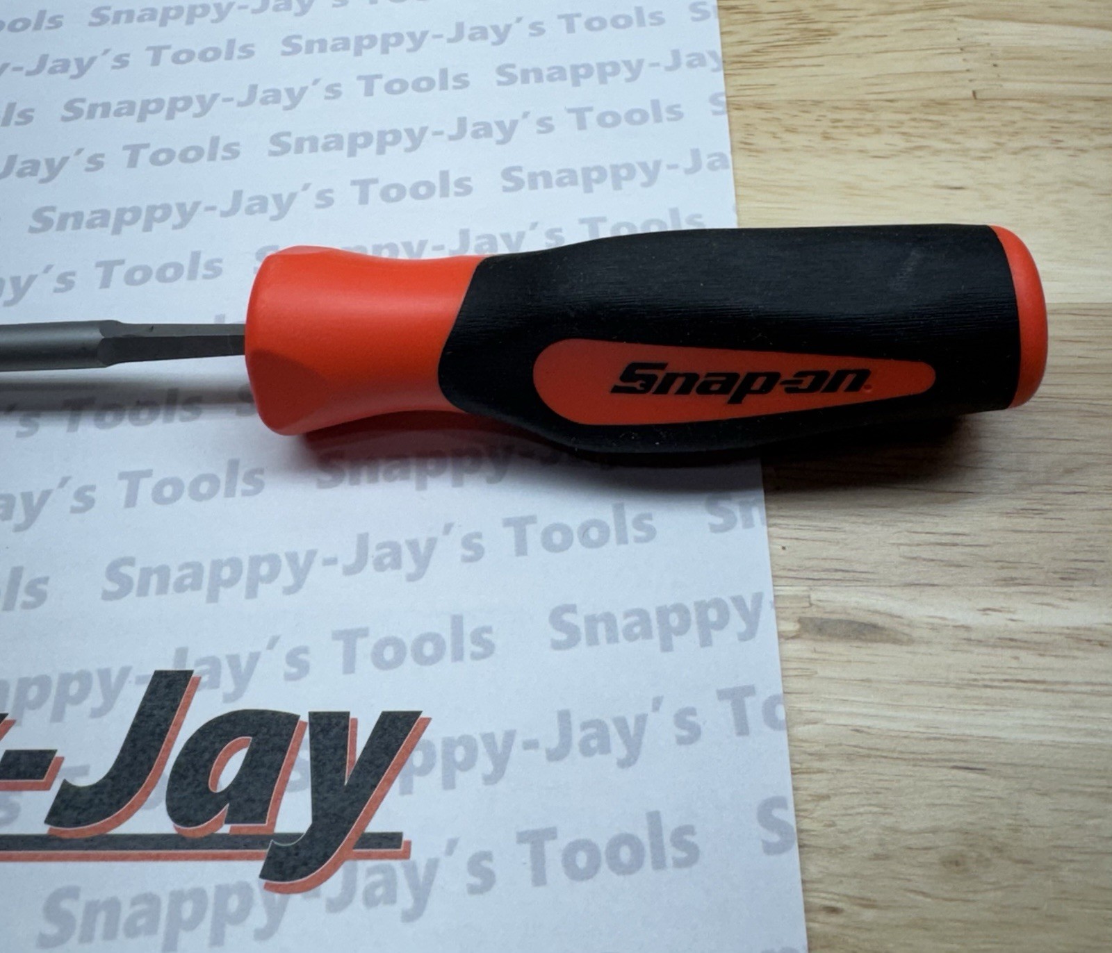 Snap-on Tools NEW ORANGE Soft Grip Round 8” Blade Length File SGHF614B 8R