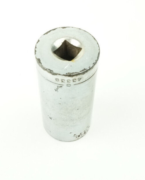 Craftsman -G- 7/8″ 6 Point Deep Chrome Socket 3/8″ Drive 43339 USA
