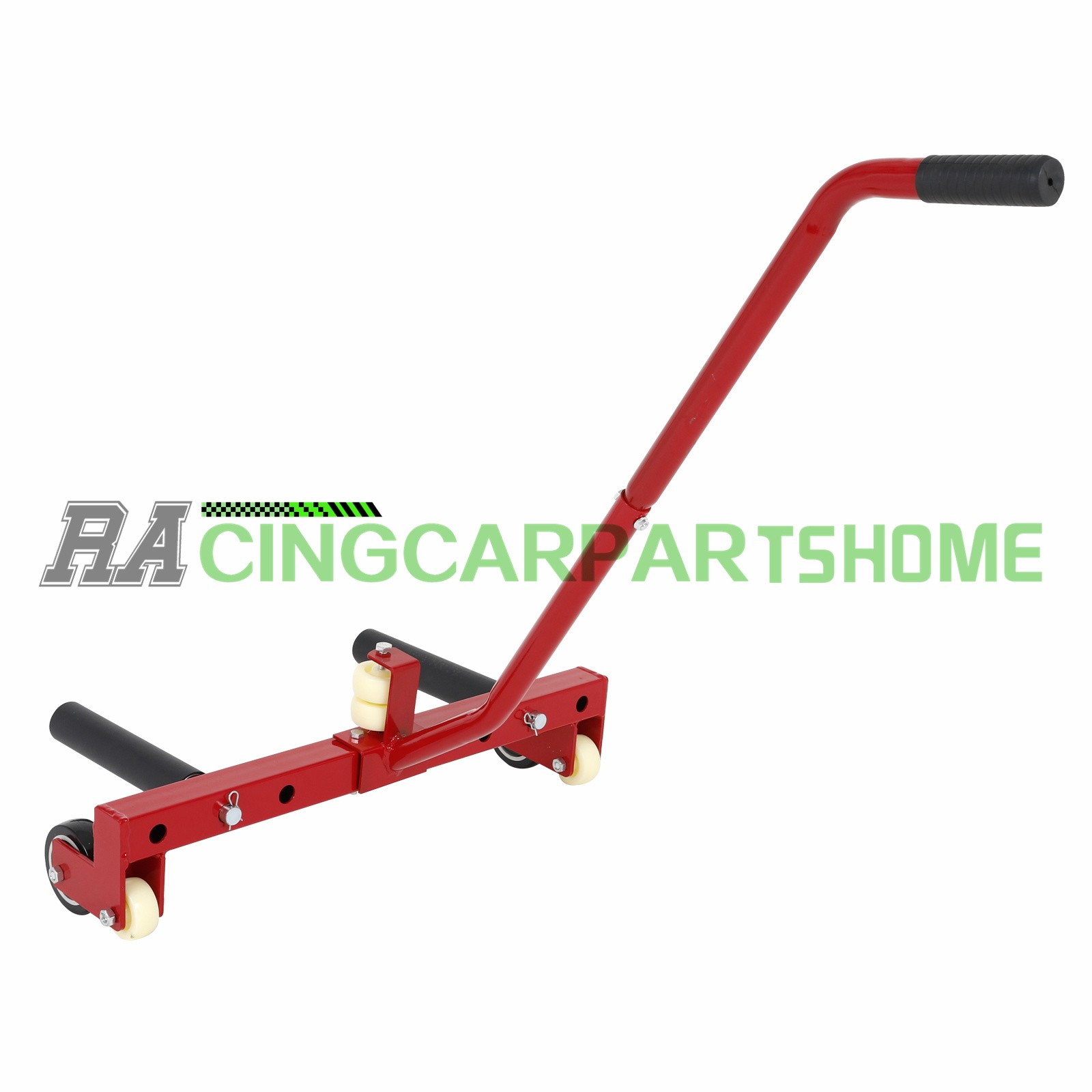 Adjustable Tire Wheel Dolly Cart 330 lbs & Tire Bead Breaker For 6.5″-24.5″ Tire