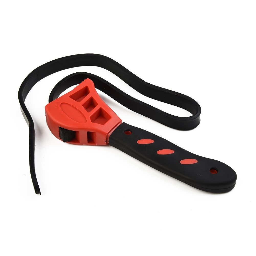 Bottle Opener Repair Tool Wrench Tool Adjustable Rubber Strap Hand Tools