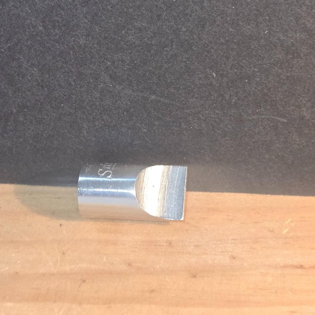 HTF GENUINE SNAP-ON TOOLS FV22 11/16″ 3/8 DRAG LINK SOCKET CHROME USA