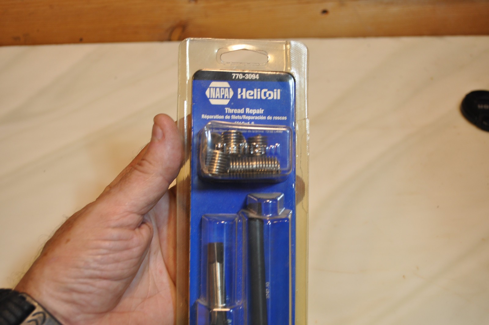 Helicoil Thread Repair Kit M10 x 1.5 With 12 Stainless Steel Inserts in Napa